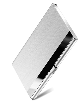 Porte Carte de Visites en Métal (2 pcs)