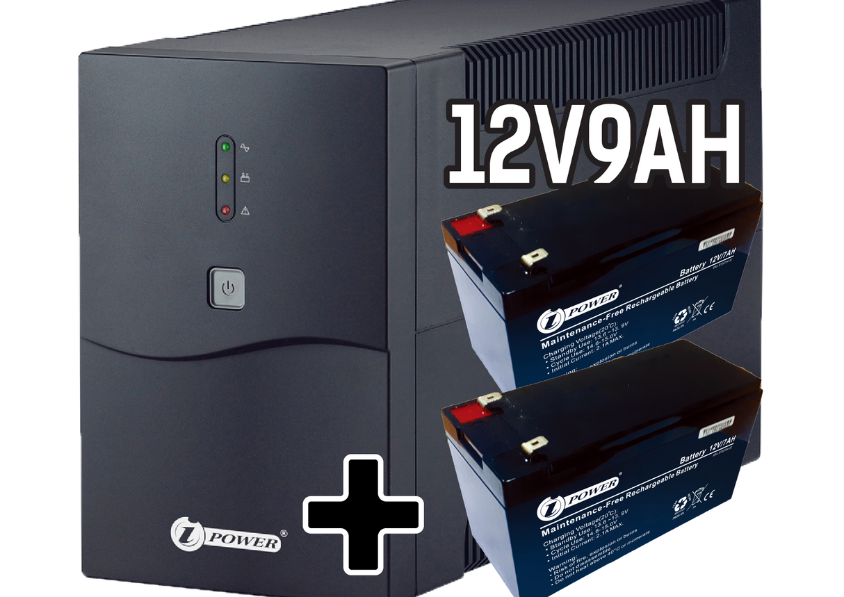 IPOWER Diablo (2000VA) Prise FR - Onduleur Ligne Interactive