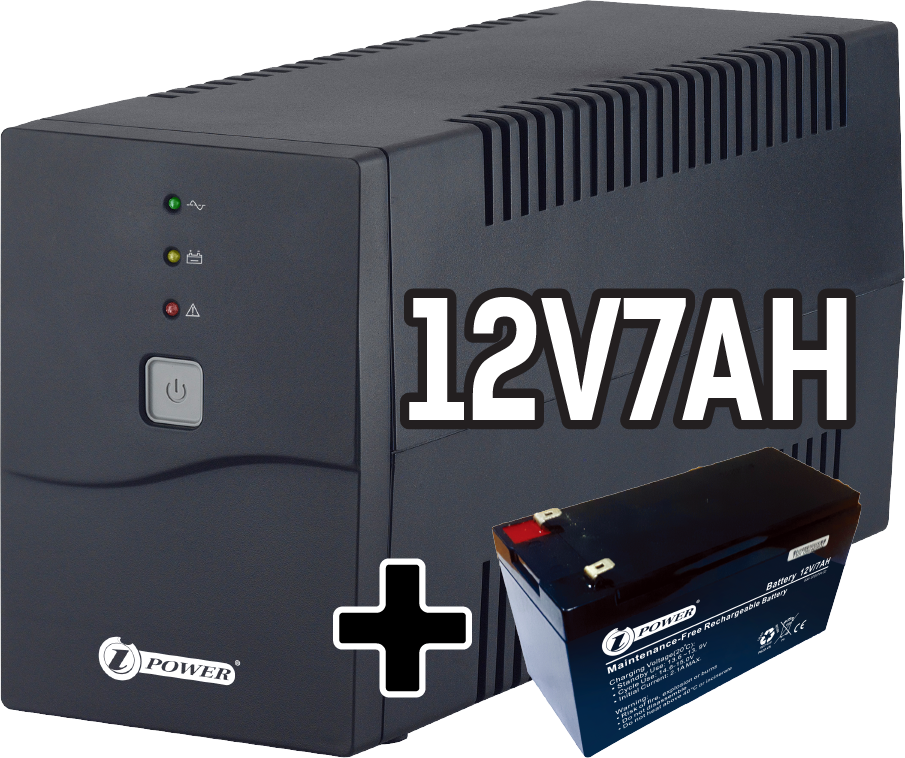 IPOWER Diablo (800VA) Prise FR - Onduleur Ligne Interactive