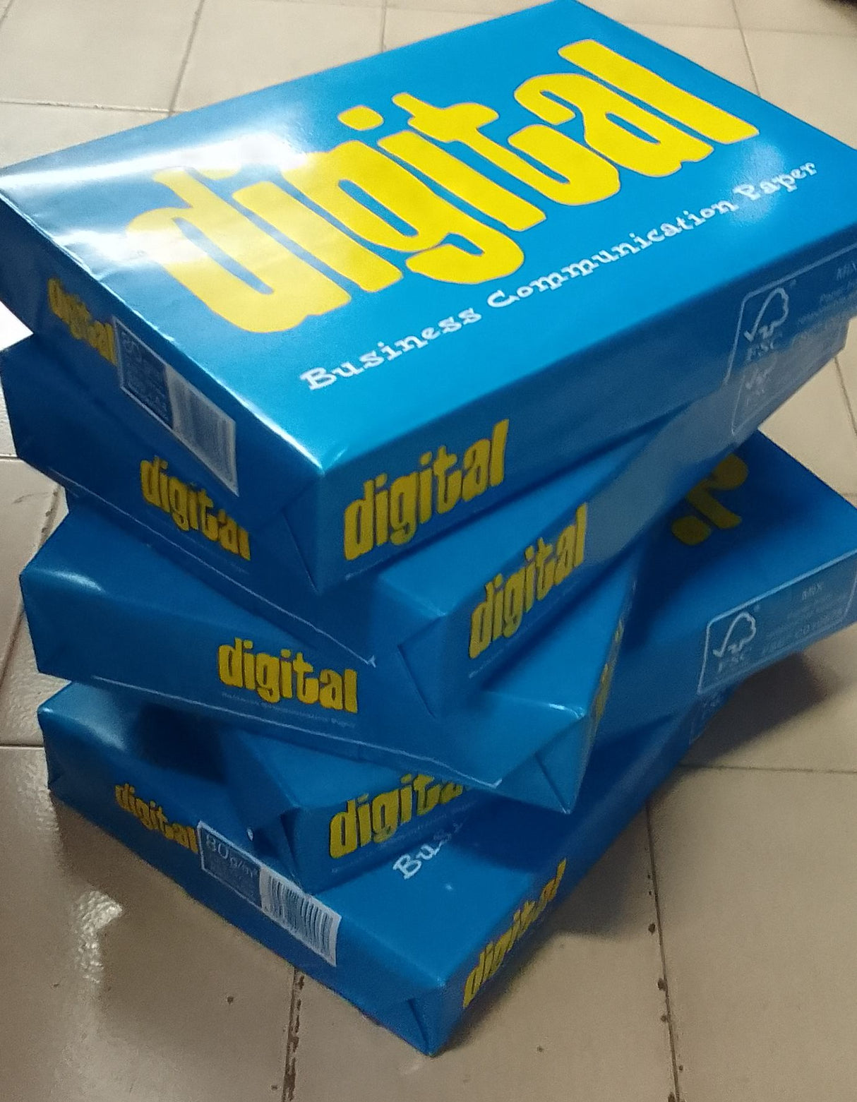 RAMETTE A4 BLANC N°1 80G 500FEUILLES