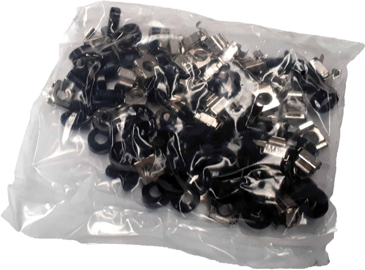 ECROU CARRE ET VIS AVEC JOINT SET DE 36 EN BOITE - Série MUNCH