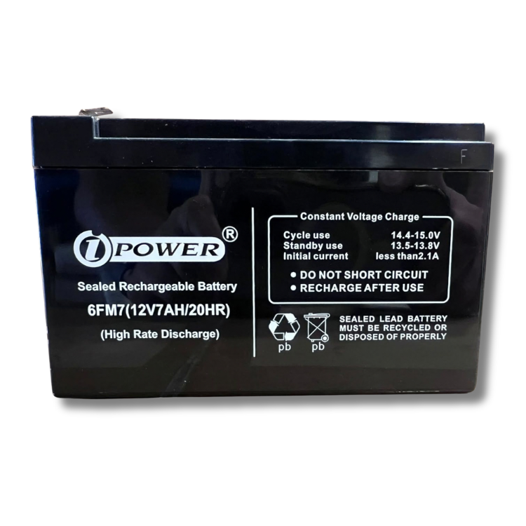 Batterie VRLA iPower 12V – 5Ah, 7Ah ou 9Ah – Plomb/Acide étanche | iPower