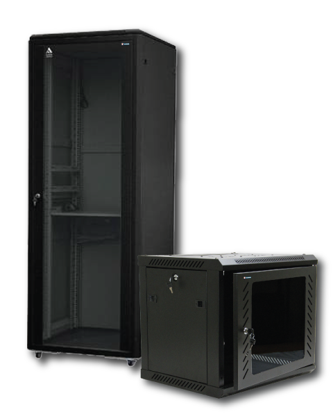 Rack série Piccolo - wall mount une porte vitrée