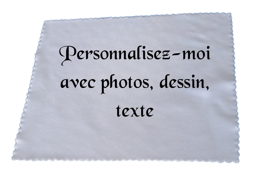 chiffon lunettes personnalisable