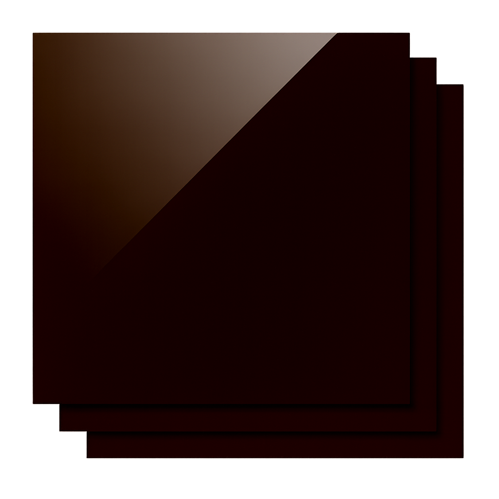 Feuilles Acryliques Opaques Brillantes 300x300x3mm (3 pcs)