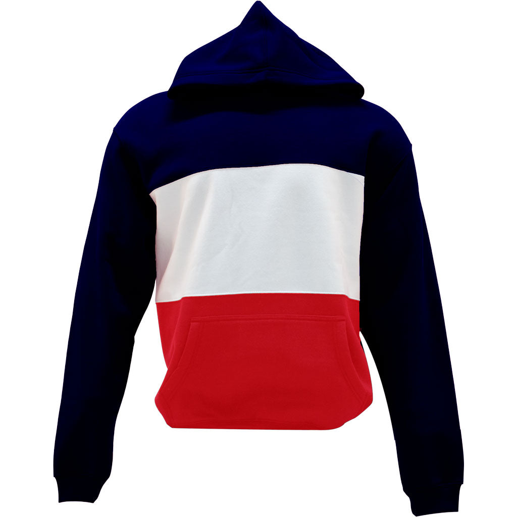 Sweat-shirt Trilogie Coton - Bleu Marine, Blanc, Rouge