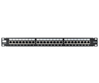 Panneau de brassage 24 ports Cat6 UTP 19" 1U – Patch panel réseau | iPower