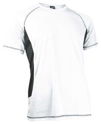 T-Shirt Blanc Dry Skin Italy Sublimable