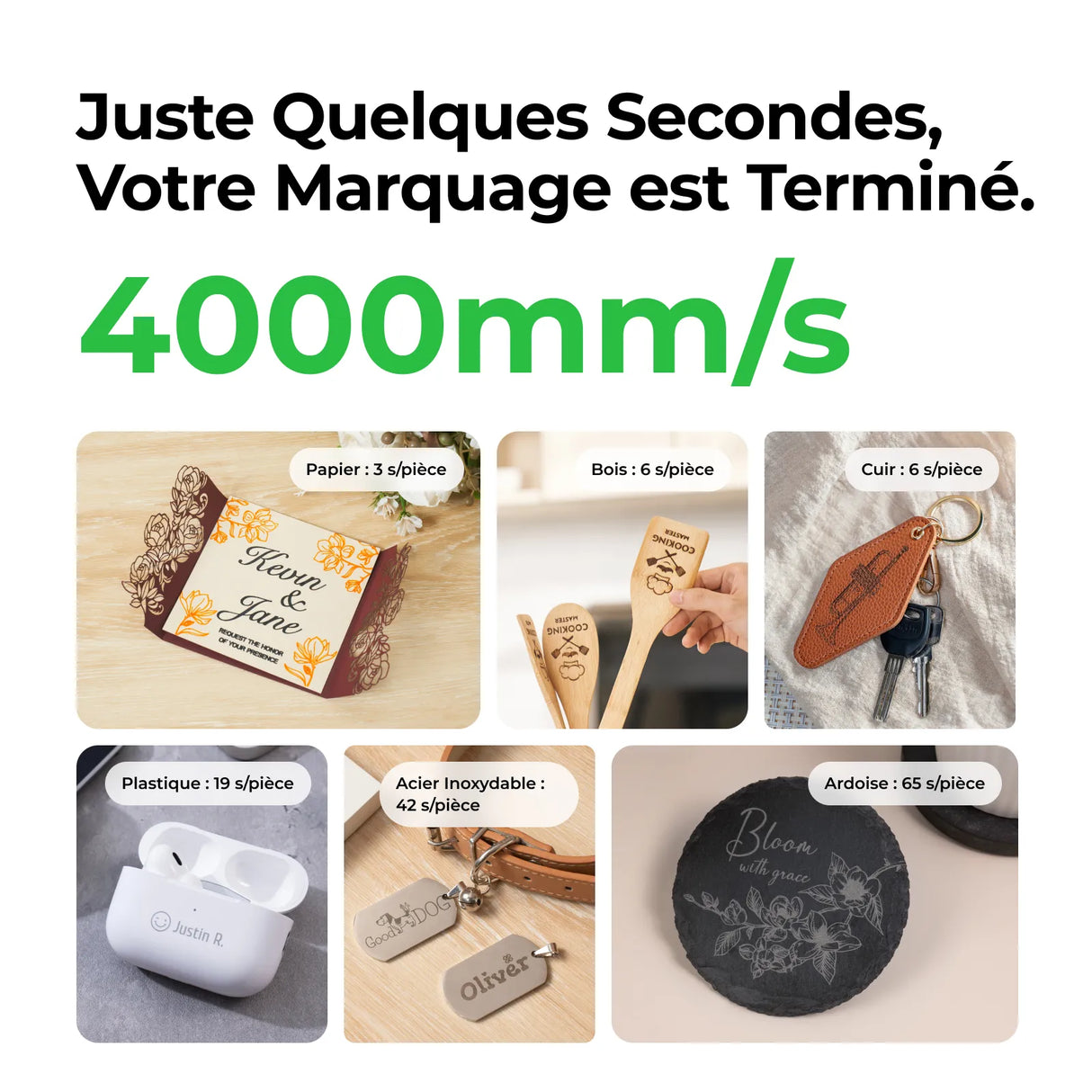 Xtool F1 - Graveur Laser Portable à Diode 10W + LR 2W et Haute Vitesse