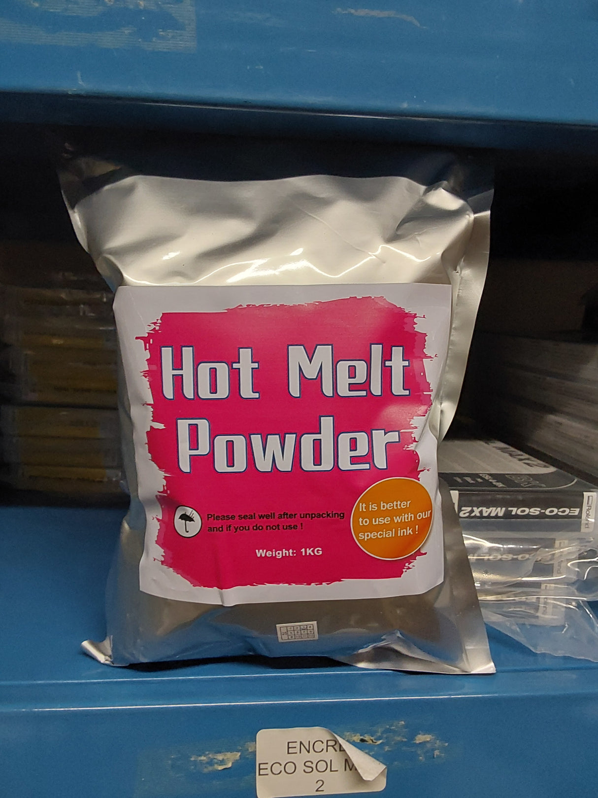 Sac de colle DTF de 1kg - Hot melt powder