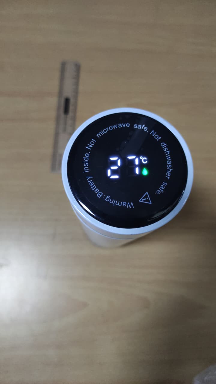 Gourde température blanche 500 ml sublimable