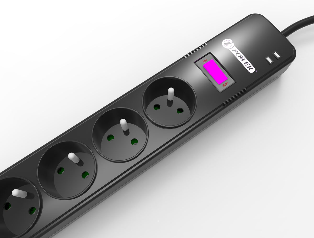 Multiprises et parasurtenseurs – Prises françaises et IEC – Système Master Slave | iPower