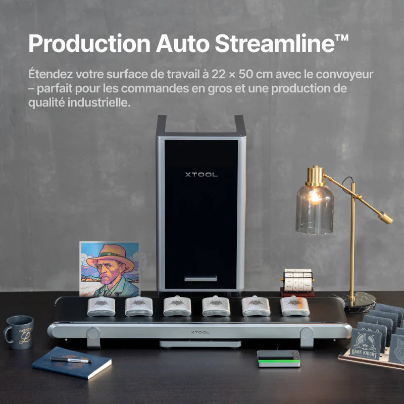 xTool F2 Ultra – Graveur Laser MOPA 60W (Option Double Laser - Diode 40W)