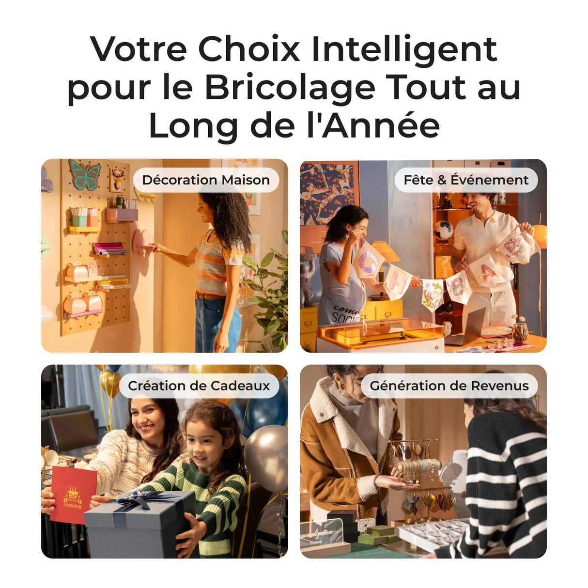 xTool M1 Ultra - Machine Artisanale 4-en-1 (20W)