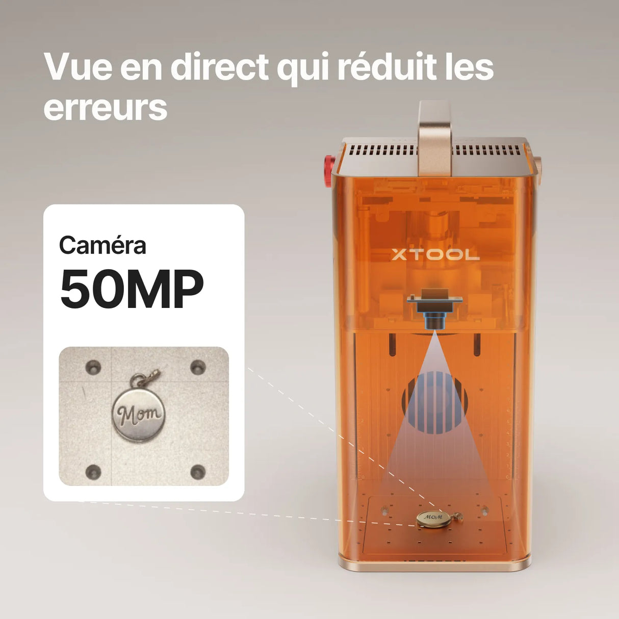 xTool F2 – Graveur Laser Portable Double Laser IR 5W et Diode 15W