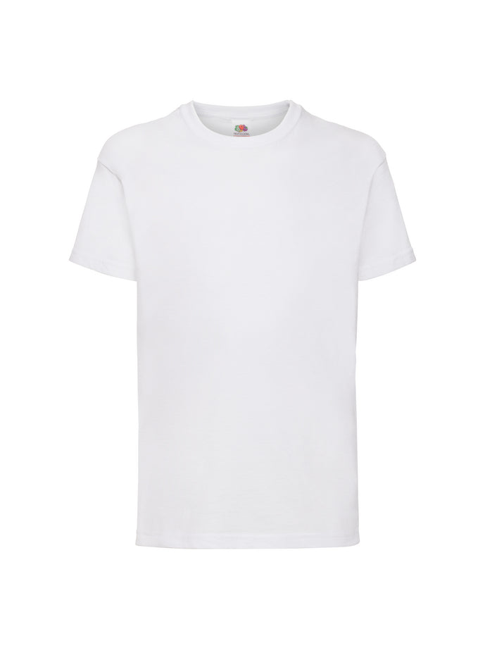 T-Shirt Enfant Fruit of the Loom Valueweight 160g/m² – 100% Coton – 3 à 15 ans (lot de 5)