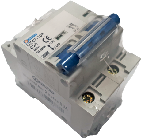 Disjoncteur magnétothermique 2 ou 4 pôles – 16A à 95A | iPower