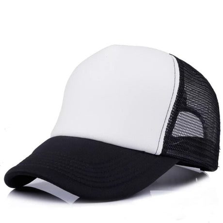 Casquette bicolore Crossfire en polyester – Sublimable à personnaliser
