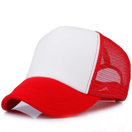 Casquette bicolore Crossfire en polyester – Sublimable à personnaliser