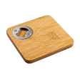 décapsuleur sous-verre bambou naturel gravure personnalisable 