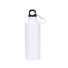 Gourde Aluminium Sublimable avec Mousqueton – 600 ml ou 750 ml – Blanche | NEXT