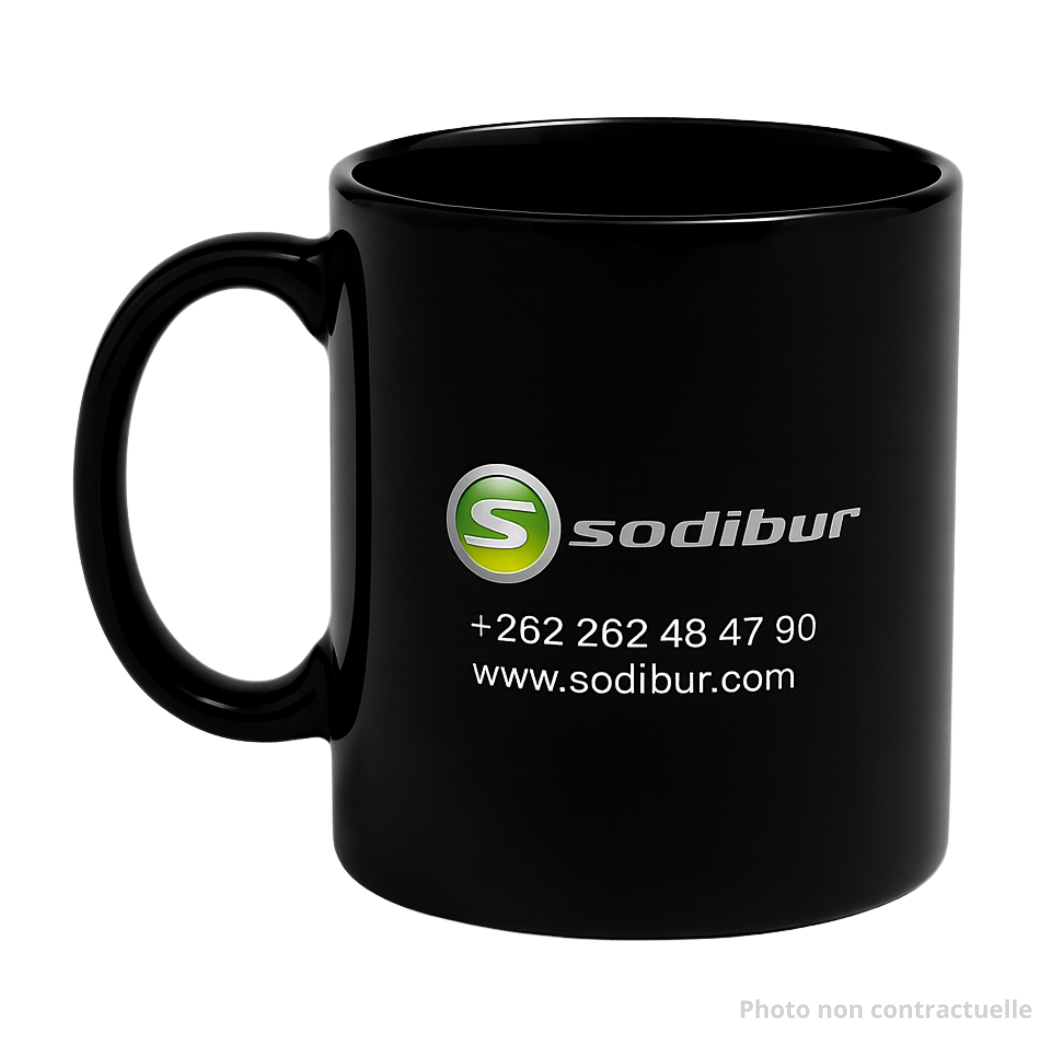 Mug Magique Noir - SODIBUR - Pré-imprimé - Austin
