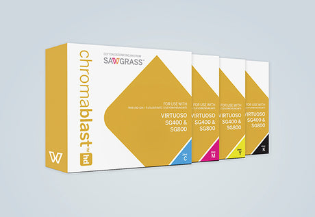 Encres Sawgrass SubliJet HD & ChromaBlast UHD – Cyan, Magenta, Jaune, Noir – SG400/800, SG500/1000 | Sawgrass