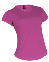 Tee Shirt Dry Skin lady Col V Sublimable Rose