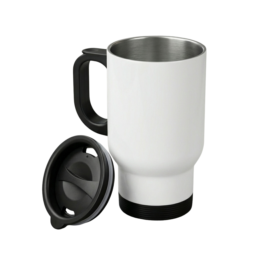Thermos mug voiture with white box