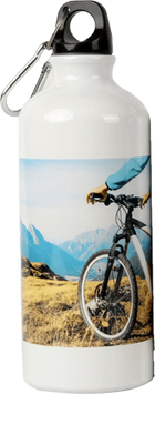 Bouteille Aluminium Sublimable San Francisco avec Mousqueton – 600ml ou 750ml – Blanc ou Argent | NEXT