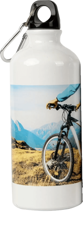 Bouteille Aluminium Sublimable San Francisco avec Mousqueton – 600ml ou 750ml – Blanc ou Argent | NEXT