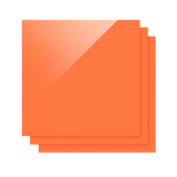 Feuilles Acryliques Opaques Brillantes 300x300x3mm (3 pcs)
