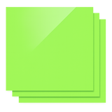 Feuilles Acryliques Opaques Brillantes 300x300x3mm (3 pcs)