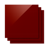 Feuilles Acryliques Opaques Brillantes 300x300x3mm (3 pcs)