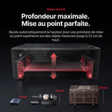 xTool P3 – Découpeur laser CO2 80 W avec Automatisation Intelligente