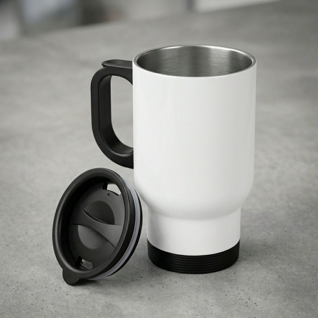 Thermos mug voiture with white box