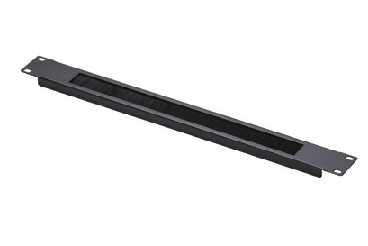 Passe cable avec brosse 1U, 19"