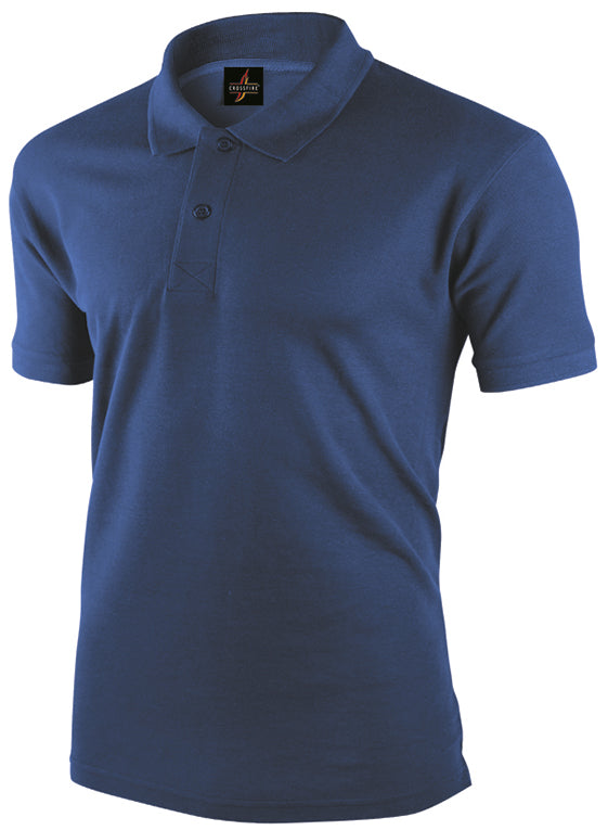 Polo VIP Sublimable 100% Coton 210g/m² – Blanc ou Bleu marine – S à 2XL | CROSSFIRE