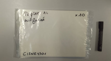 Papier Sulfurisé pour Sublimation & Flex Thermique A4 – Paquet de 10 | Next