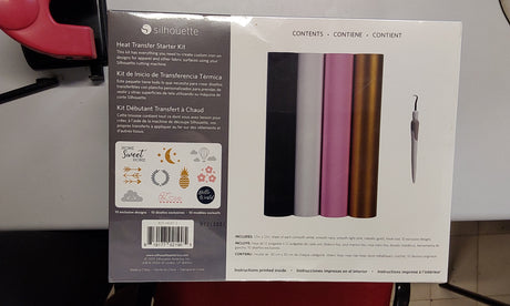 Kit Débutant Transfert à Chaud Silhouette – Nouvelle édition – Flocage et flex thermocollant