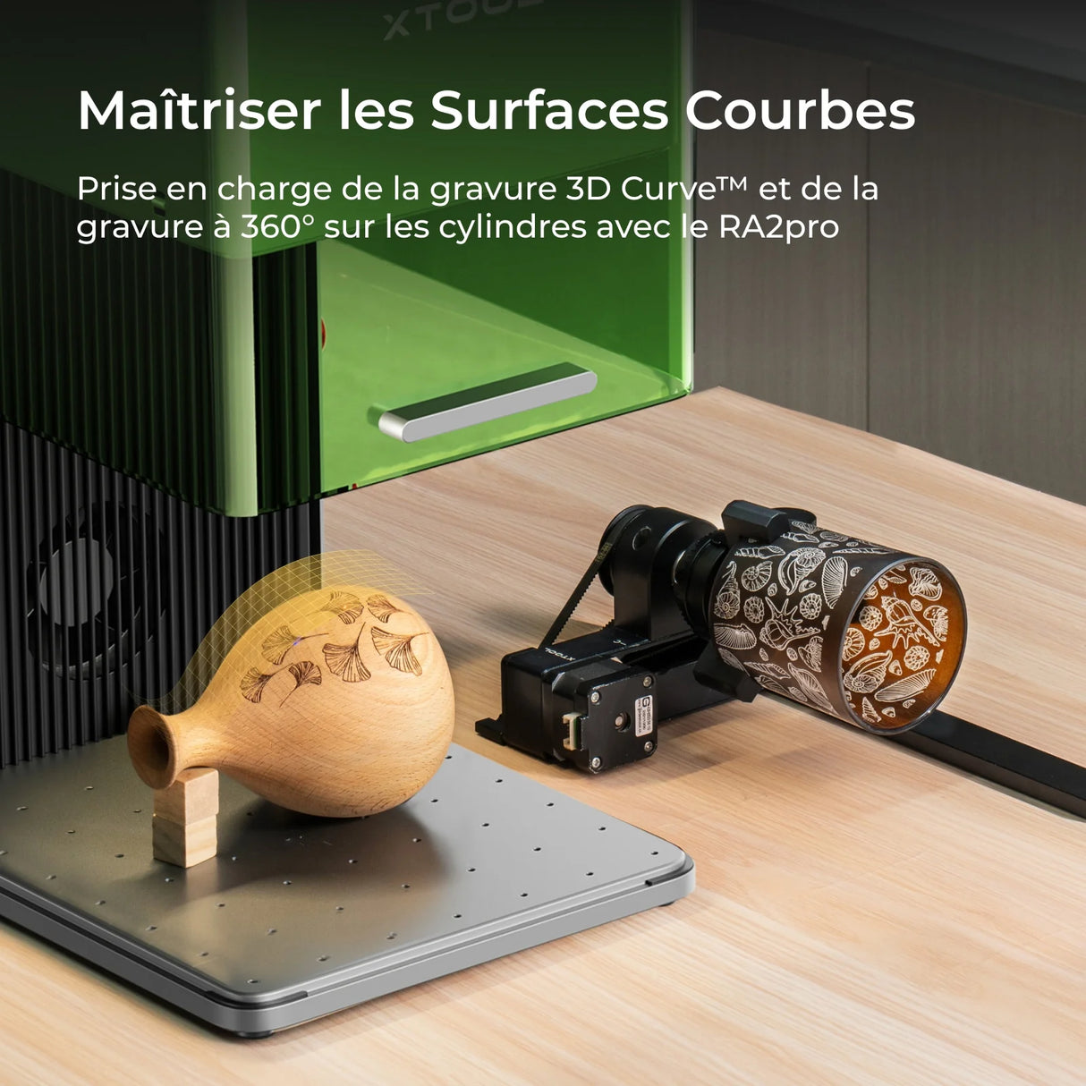 xTool F1 Ultra - Graveur Laser Double Fibre et Diode 20W