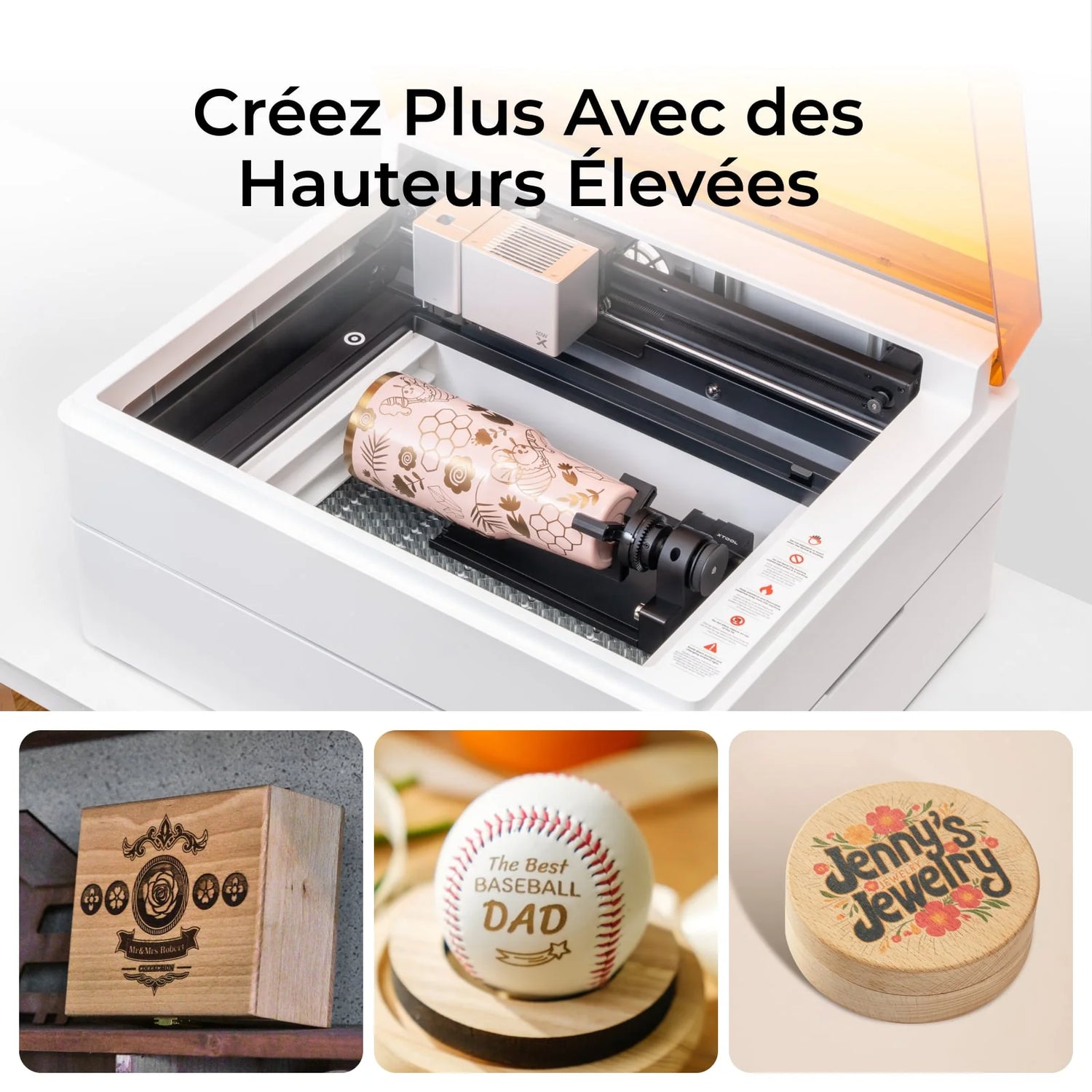 xTool M1 Ultra - Machine Artisanale 4-en-1 (20W)