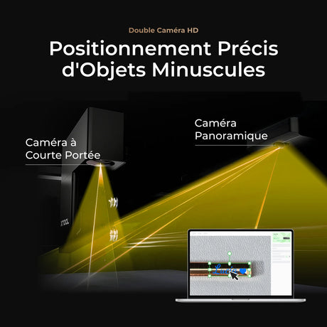 Xtool P2 Serie S - Découpeur Laser CO2 de Bureau Polyvalent et Intelligent - 55W